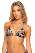 Luli Fama Night Glam Triangle Top